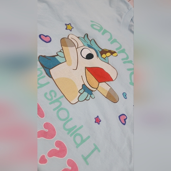 Bella Canvas Blue Short Sleeve Graphic Tee - Picture 3 of 5